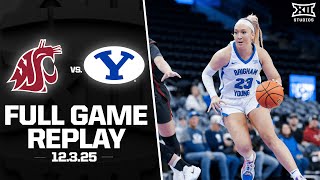 Washington State vs. BYU Full Game Replay (12.3.25) | 2025-26 Big 12 Women's Basketball