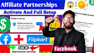 Facebook Affiliate Partnership New Update ||Facebook Monetization Setup | facebook affiliate earning