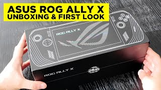 ASUS ROG Ally X Unboxing And First Look