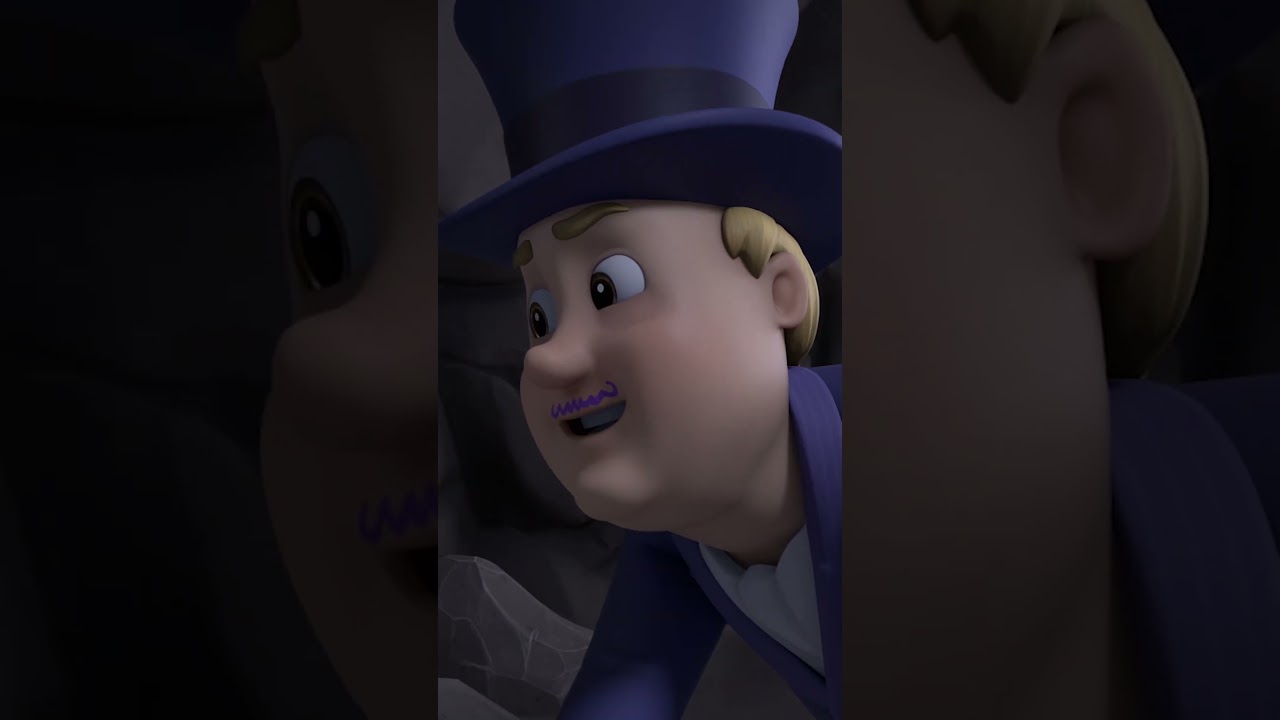 Humdinger finds his Run-away Moustache! 