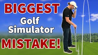 Use Your Home Golf Simulator Correctly to Improve Your Swing! Set the Target Line Offset! Wealth