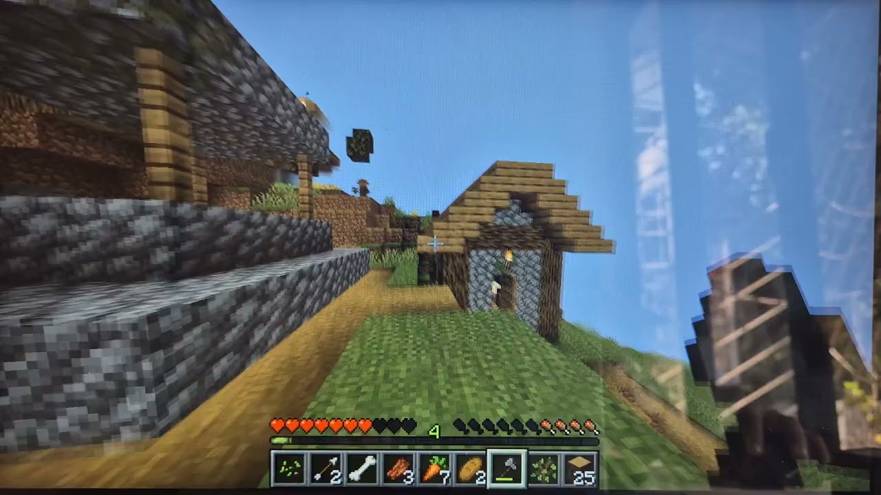 Funnily I Found Village In Minecraft