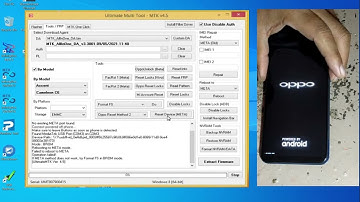 OPPO A5S CPH1909 Password Unlock With UMT