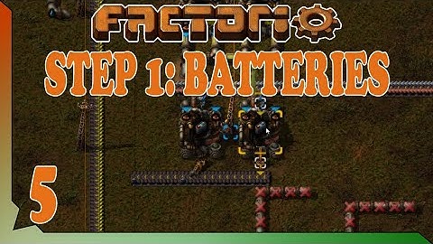 Factorio Beginner Ep 5: Step 1 - Batteries