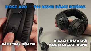 Vietsub Tai Nghe Bose A20 Aviation Headset