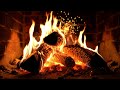 10 Minutes of Relaxing Fireplace Ambience | Crackling Fire Sounds for Sleep, Study, or Meditation