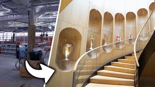 FROM START TO FINISH! 🚧 Building Manchester United's STUNNING NEW CARRINGTON TRAINING COMPLEX 🏟️🔴