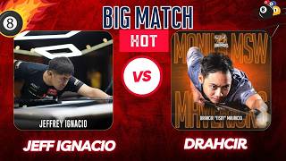 Billiards Pool 10 ball | Jeff Ignacio vs Drahcir | Race 15 screenshot 5