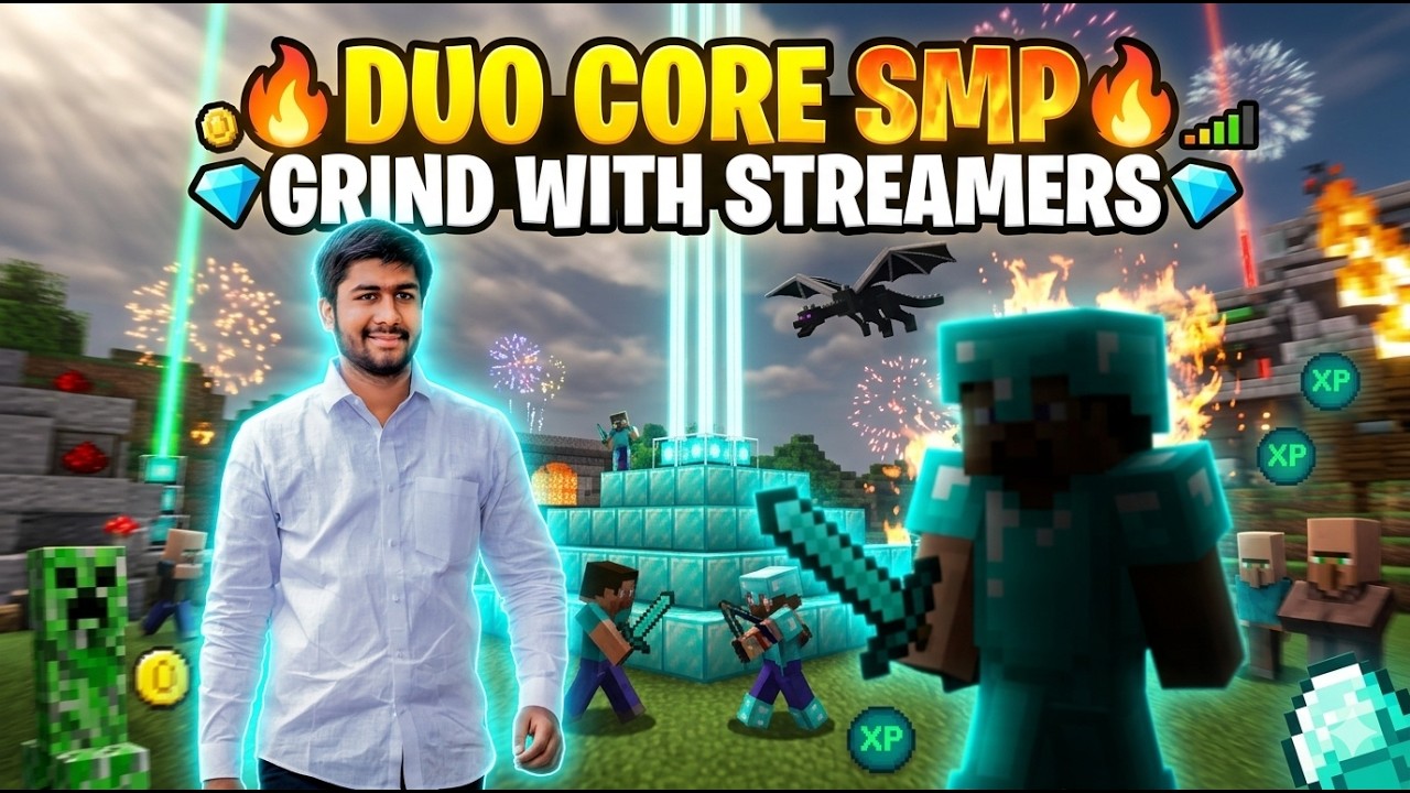 New beginning of dual core smp lets explore it | #minecraft - YouTube