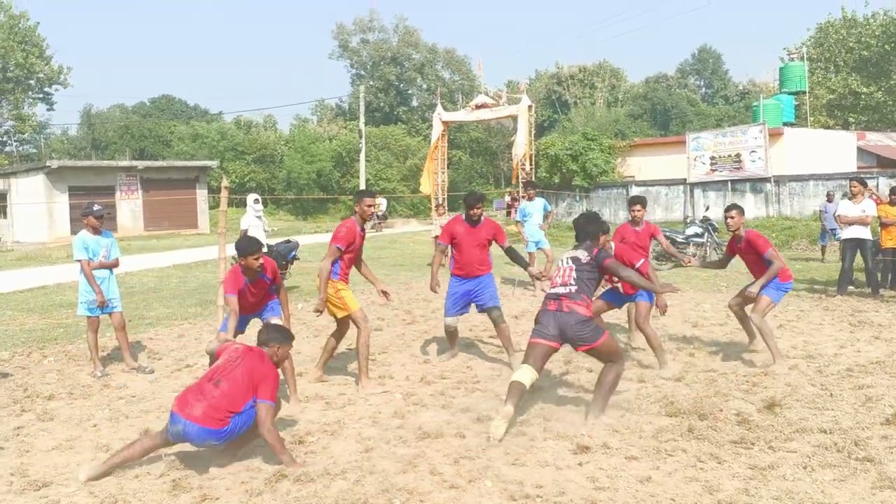 Palhi vs bhaxipur 2nd half i Rajabari 