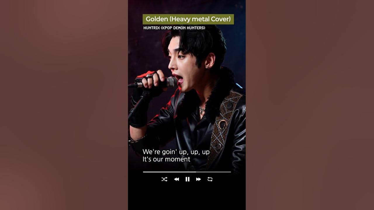 GOLDEN - HUNTR/X (KPop Demon Hunters) Heavy Metal Cover