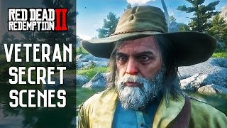 Hamish Sinclair - All Hidden Cutscenes & Dialogue | The Veteran (RDR2) Content