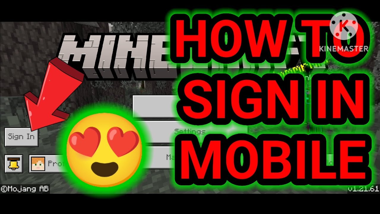 How to SIGN IN in Minecraft in mobile 2025 🥰😍 Minecraft me SIGN IN ...