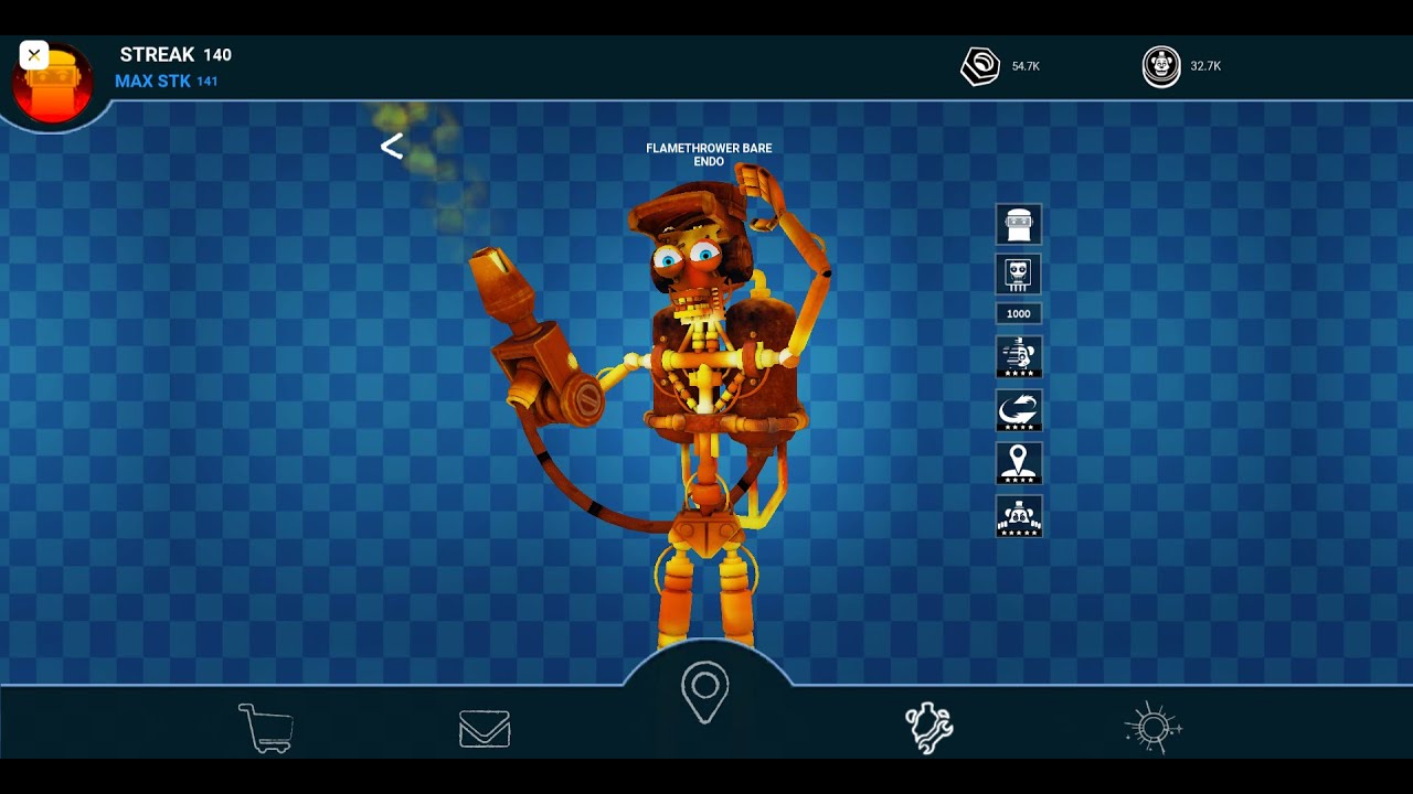 Defeating FlameThrower Endo in AU Special Delivery