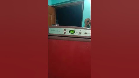 Whirlpool fridge error