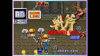 1989 [RBM 4K 60fps] ゴールデンアックス / Golden Axe Axe 565.0 Ax