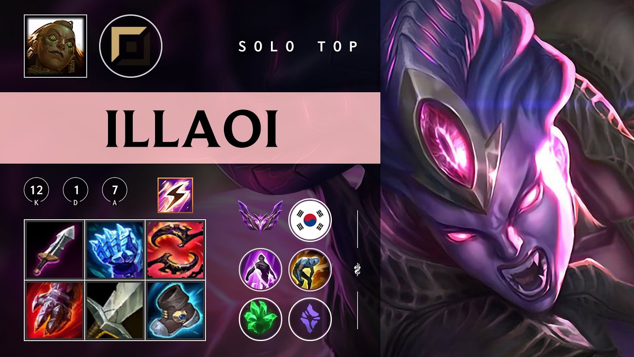 Illaoi Top vs Jax - KR Master Patch 26.03