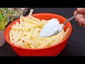 Le Secret des Pommes de terre Croustillantes et Sèches‼️👌/ Recette des FRITES Parfaites - Make fries