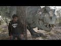 Trex chase  part 5  jurassic world dinosaur fan movie