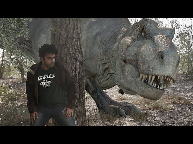 T-Rex Chase - Part 5 - Jurassic World Dinosaur Fan Movie class=