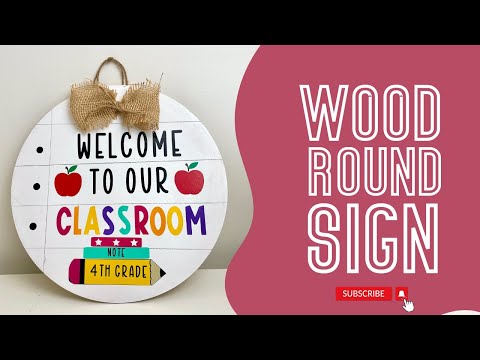 How to make Cricut Magnetic Signs for your Classroom! - Enza's Bargains