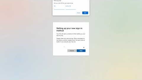 FIDO2 keys in Microsoft 365: the end-user experience SD