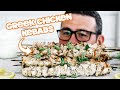 Greek Chicken Souvlaki Recipe (Seasoned Chicken Kebabs)