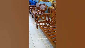 D Model Sofa Set 2023 Sofa Wooden Furniture Shortsvideo 