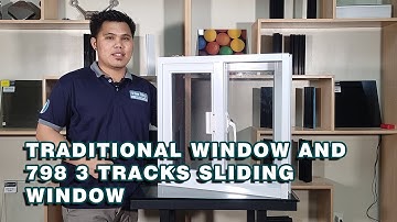 Traditional window and 798 3 tracks Sliding window