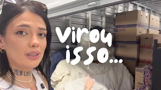 ABRI O STORAGE COM TODA MINHA VIDA EM LAS VEGAS