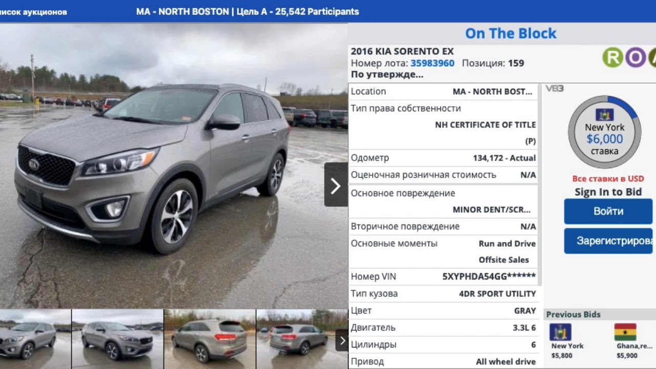 Авто из сша копарт