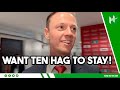 I hope ten hag stays jonny evans praises man united manager after tough season