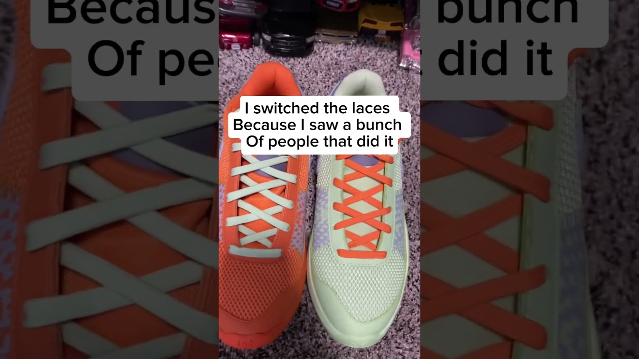 Lace swap!!! On the ja 1s 