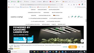 Mars Hydro FC 4800 EVO Pflanzen Led
