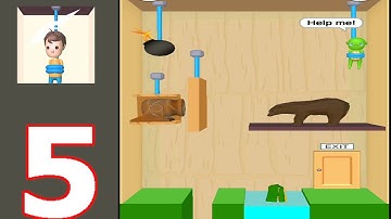 Rescue Cut - Rope Puzzle  - Gameplay Walkthrough Part 4 (iOS, Android) - Level 131 - 160