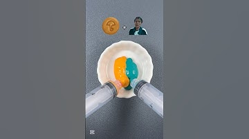 Cookie 🍪 + Player 149 Squid Game Guess The Final Colors #colormixing #satisfying #asmr #squidgame2