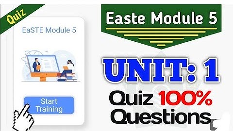 Module 5 unit 1 quiz answers | unit 1 quiz answers module complete solved #module5 #employeevoice