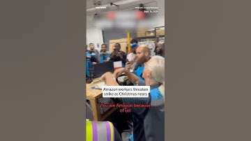 Amazon workers threaten strike as Christmas nears