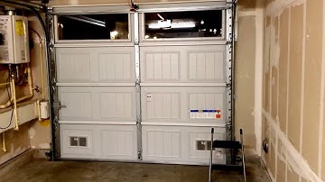 Good place to install Door Sensor on a Garage Door.