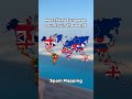Most liked European country in the world #geography #europe #map #mapping #flag #world