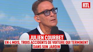 Julien Courbet: en 4 mois, 3 accidents de voiture qui terminent dans son jardin