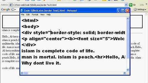 Web Design Basic Course [Bangla] - Part-6