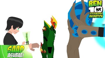 Ben 10 Ultimate Swampfire Sticknodes Animation