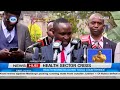 Health workers down tools countrywide