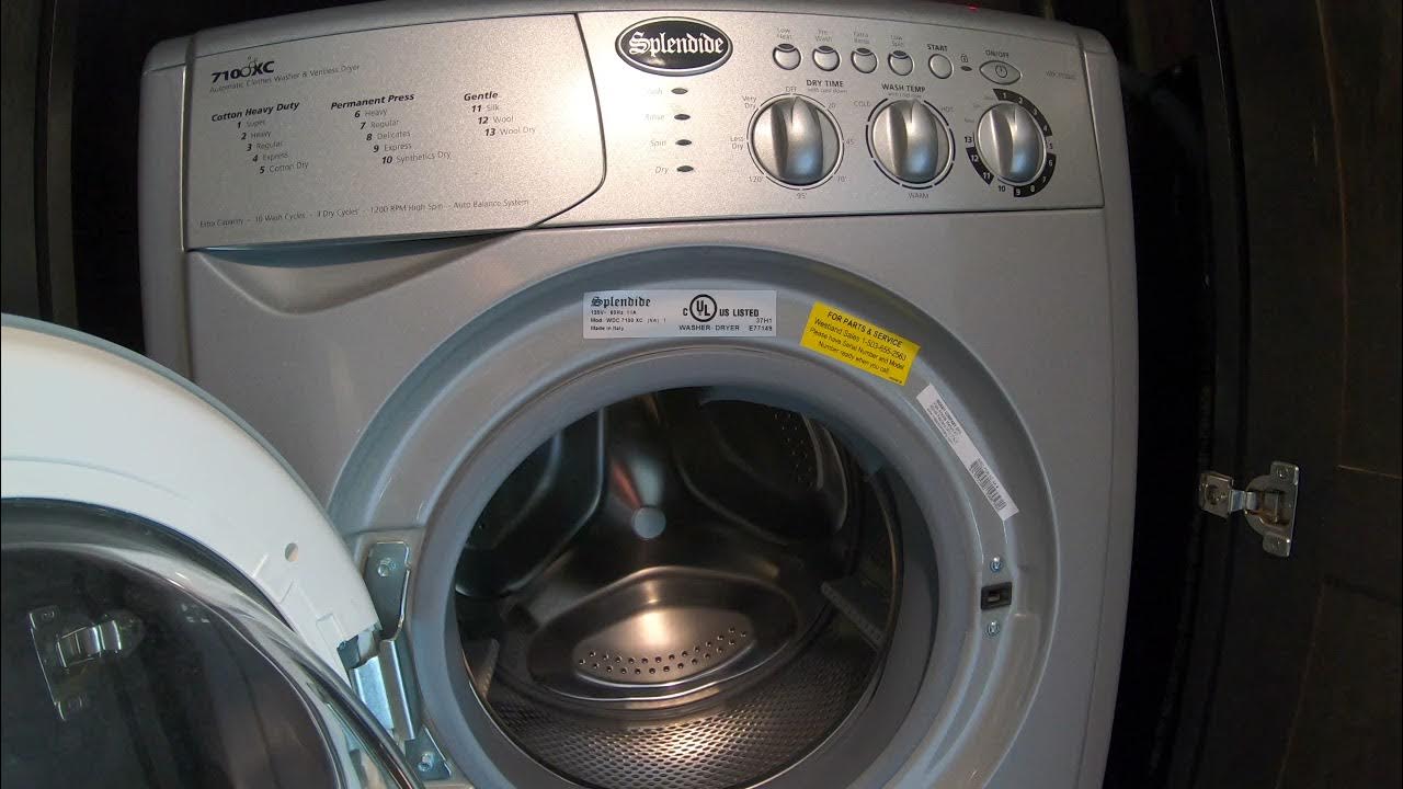 Splendide Washer and Dryer Review 2021 Mod.WC2100XC YouTube