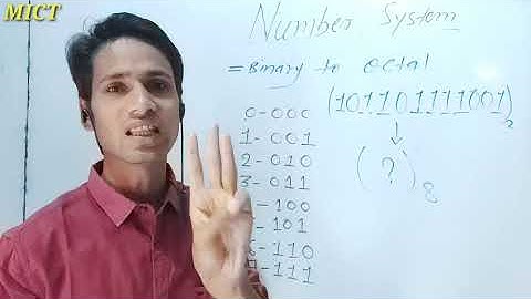 Number system part-3 #octaltobinary #binarytooctal #hexadecimaltobinary #binarytohexadecimal