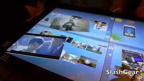 3M Touch Projected Capacitive display hands on55