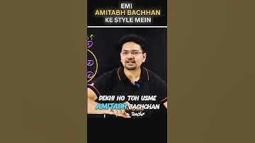 Physics Ka Style Full Filmy Hai! #jeephysics #physics #amitabhbachchan #shorts #viral #jee2026