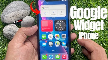 How to Add Google Search Widget in iPhone iOS 14