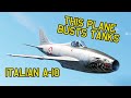 This plane is an italian a10  sagittario in war thunder  oddbawz